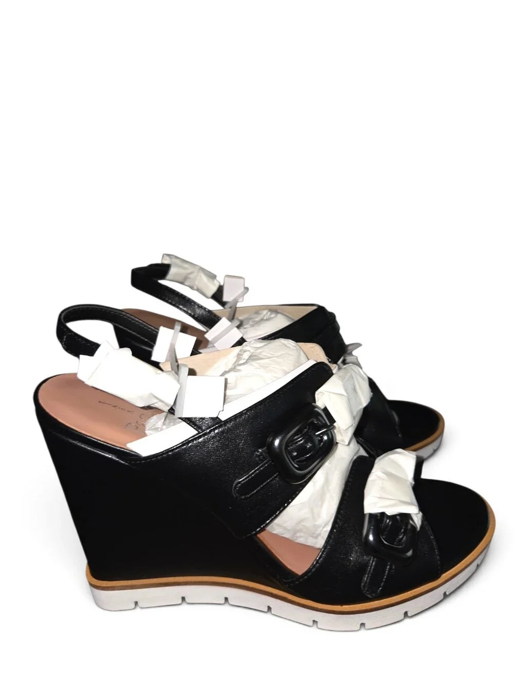 Linea Paolo Elvie Slingback Wedge Sandals
